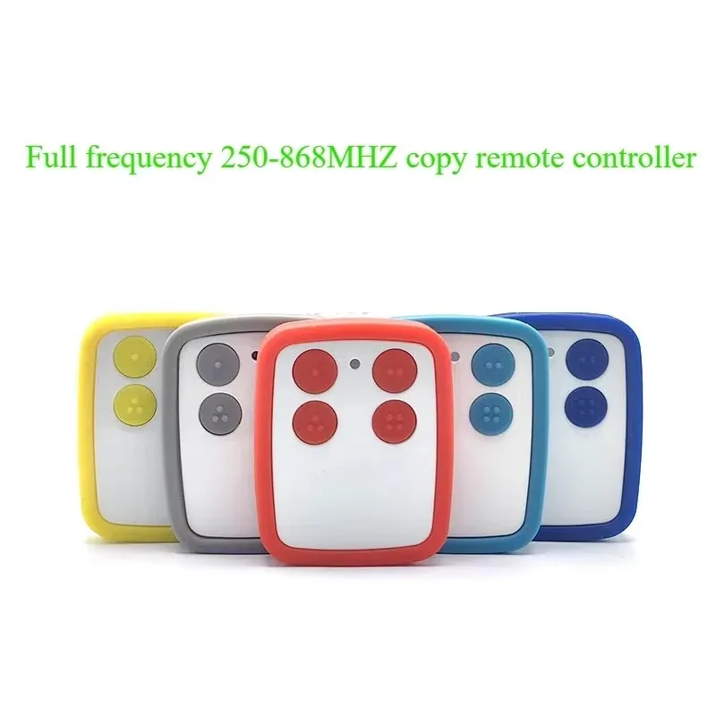 Télécommande multi-freq 250-868 MHz - Code roulant compatible pour portes de garage/porte/volet |   Duplicateur de clone de copie universelle