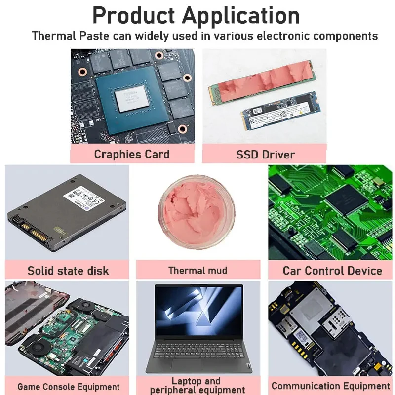 UPSIREN UTP-8 14.8 w/mk Thermische Stopverf Voor VGA GPU IC Processor Snelle Koeling Thermische Pad Vervanging Warmte Blokkeren stopverf Hoge Per