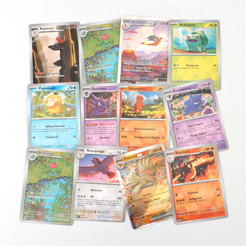 360Pcs French version Pokémon TCG: Scarlet & Violet 151 classics Expansion Booster Box Pokemon trade card 36 Pack Box