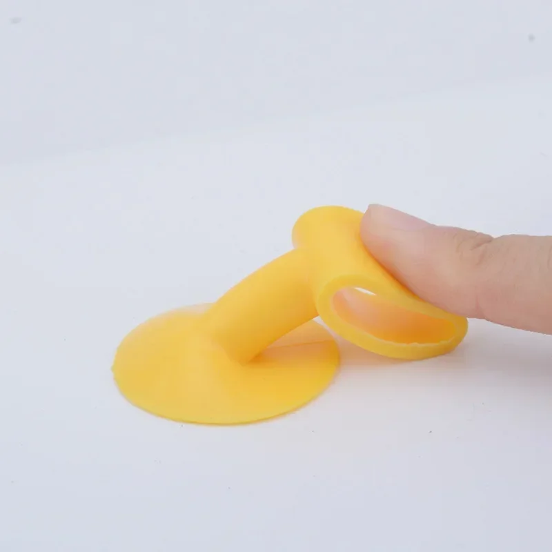 1PC Silicone Door Handle Lock Suction Cup Wall for Anti-Collision Silencer Protective Pad