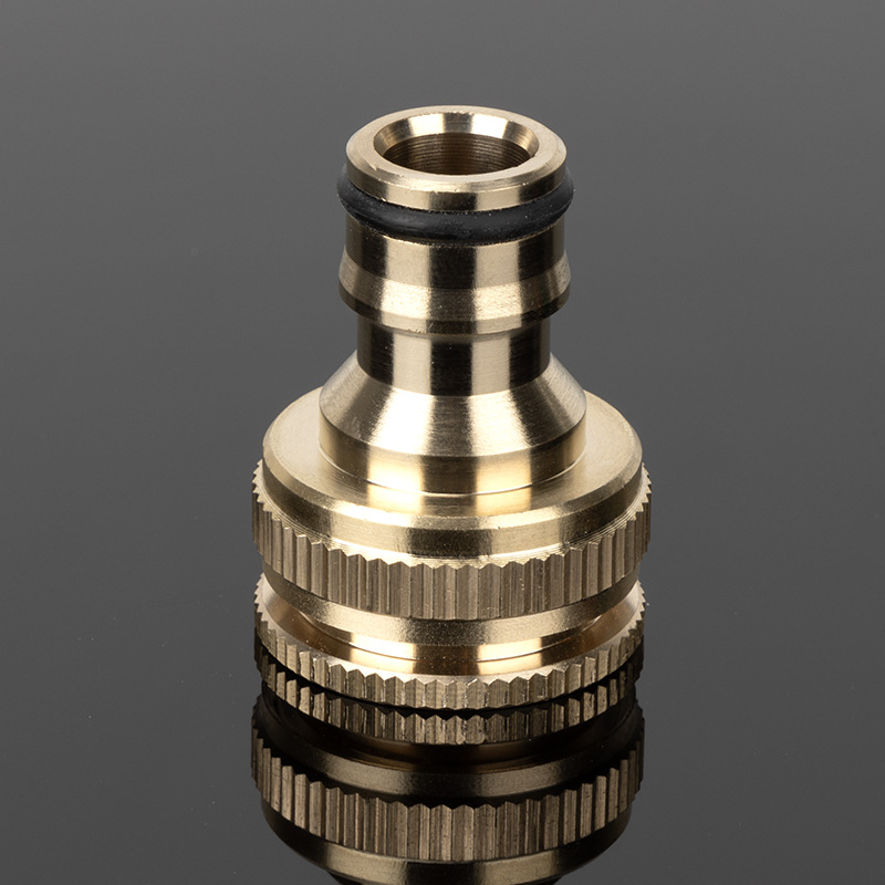 Pressure Washer Hose Adaptor Brass Hose Tap Connector 3/4'' 1/2'' THREADED GARDEN WATER PIPE ADAPTER FITTING Watering Equipment