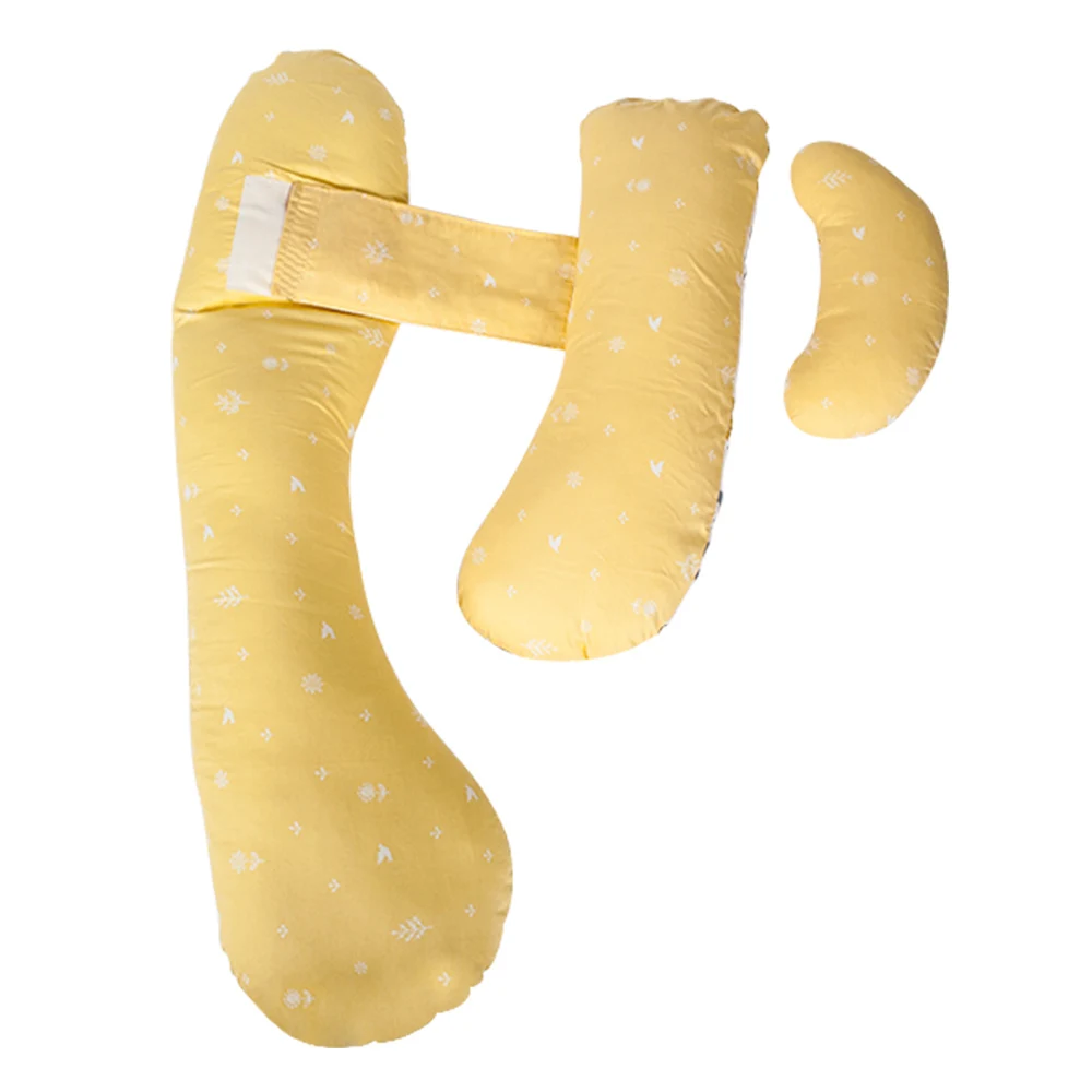 Almofadas para gravidez com fronhas destacáveis, travesseiros para mulheres grávidas, maternidade, suporte para dormir, travesseiro lombar