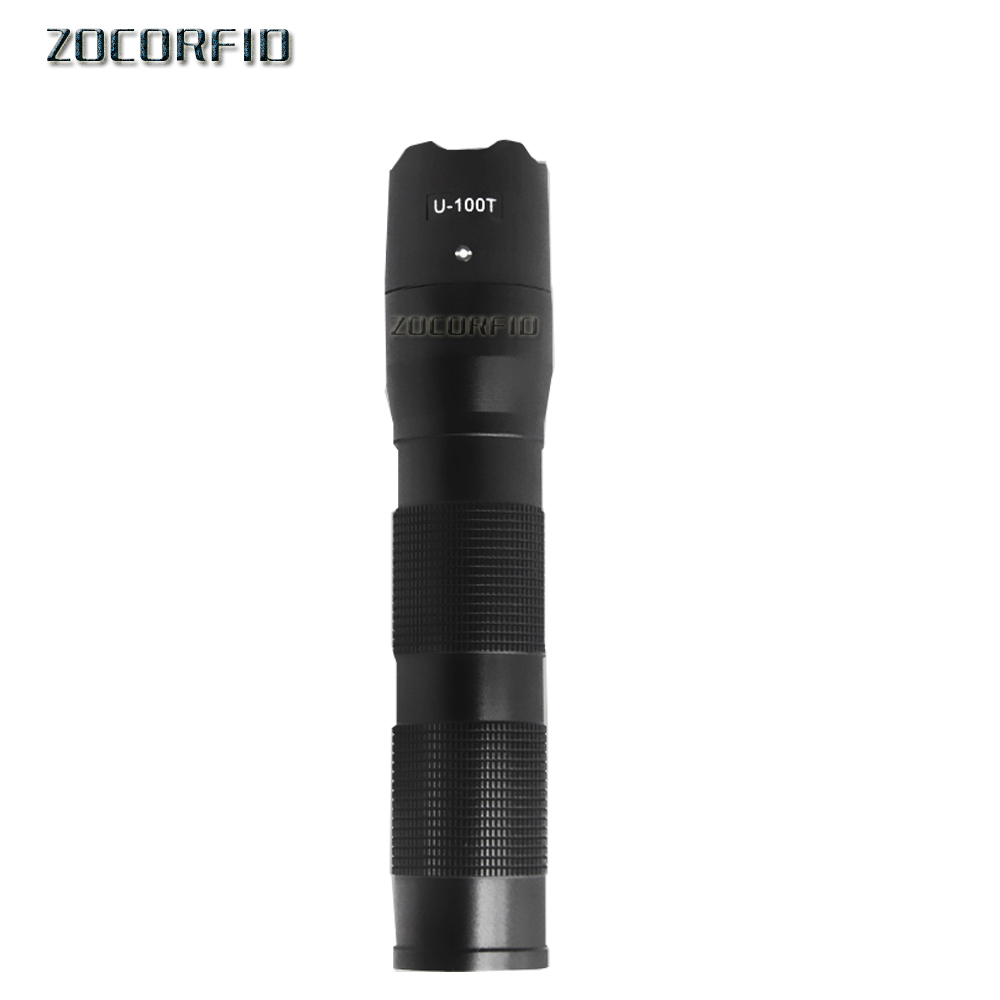 Luz LED impermeable U100T, sistema de patrulla de la Guardia Rfid, USB 2,0, 10 puntos de control del recorrido de la guardia, 2 etiquetas del personal