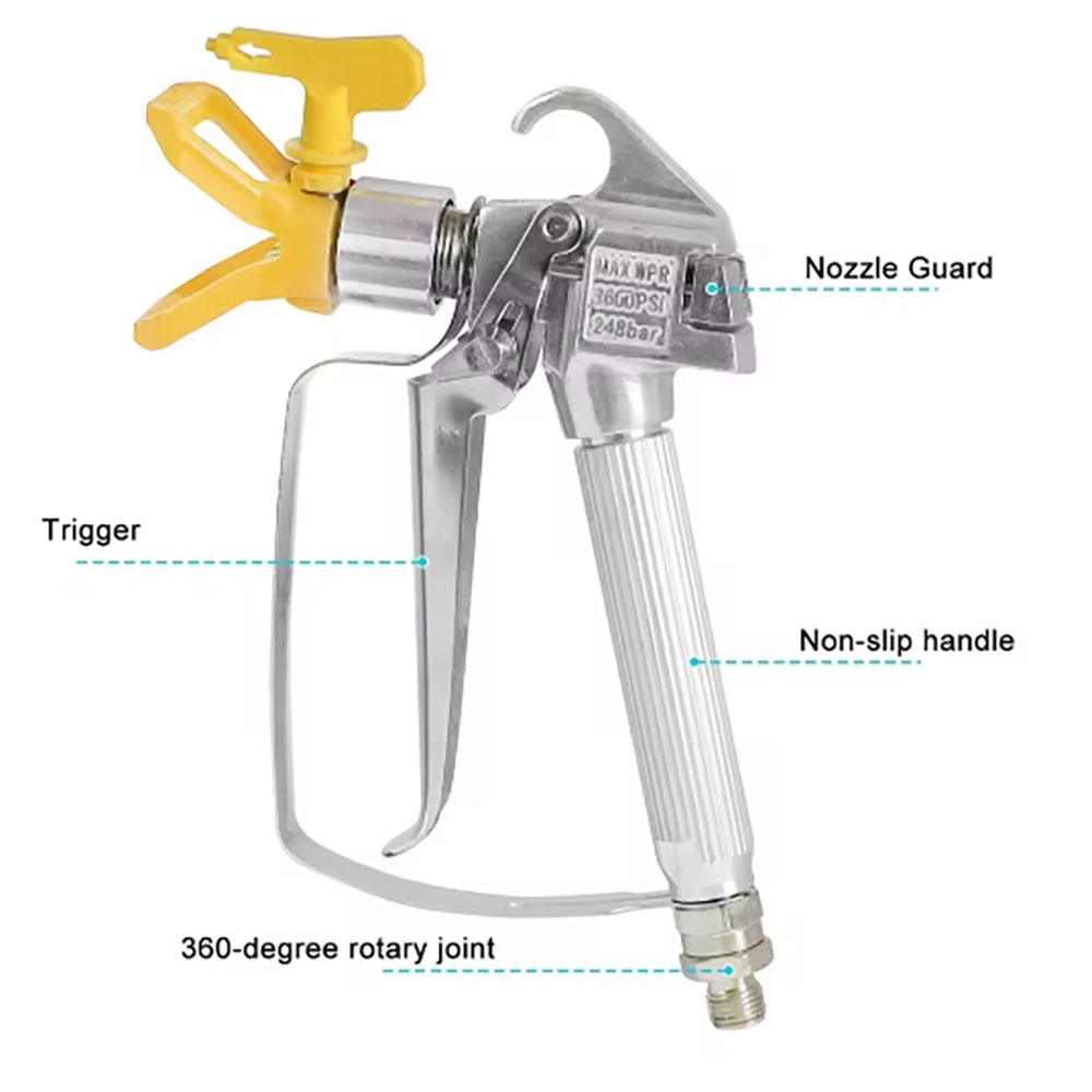 高圧エアレススプレーガン,ワグナーポンプ,517ノズルカバー,アクセサリー,3600psi