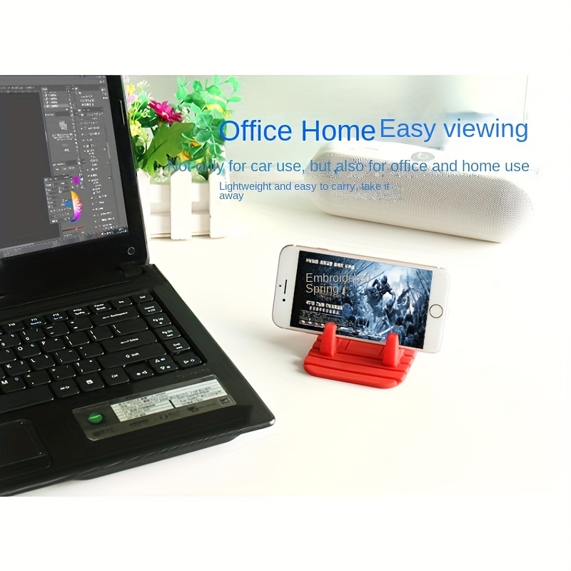 Ultra Thin Foldable Mobile Phone Holder Bracket Metal Alloy Desktop Cell Phone Stand Universal Phone Support Kickstand