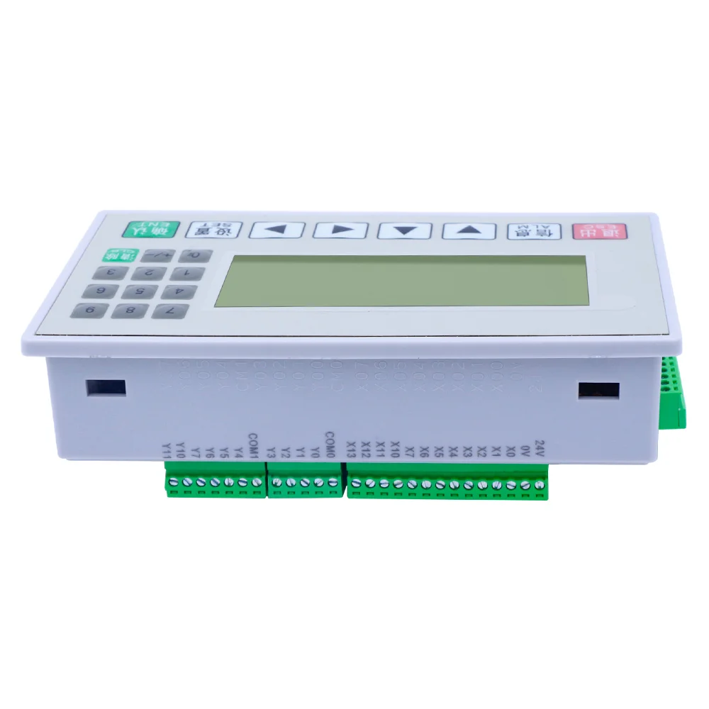 SeekU Display and PLC in one FX3U 22MR 22MT 22MRT OP320-A V8.0 in one MODBUS RS485 RTC included NTC 60K high speed input