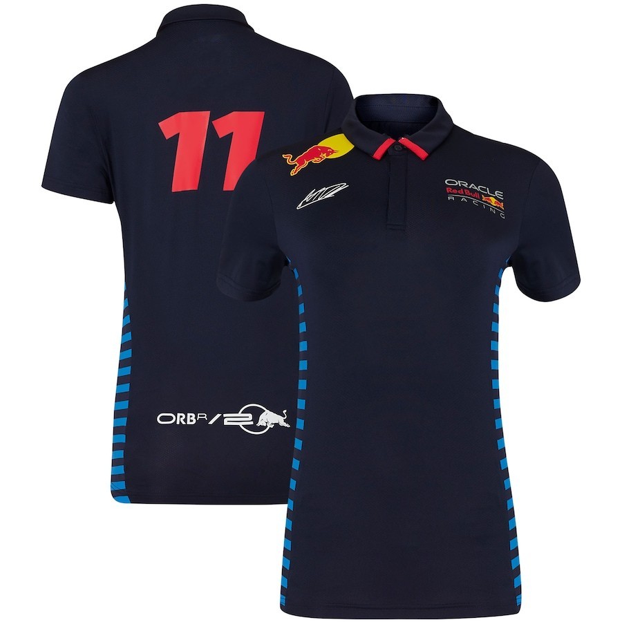 2024 Nuevo Fórmula 1 Red Bull Team Racing Sitio web oficial Polo de carreras Jersey Deportes al aire libre Jersey Entrenamiento para adultos y mujeres