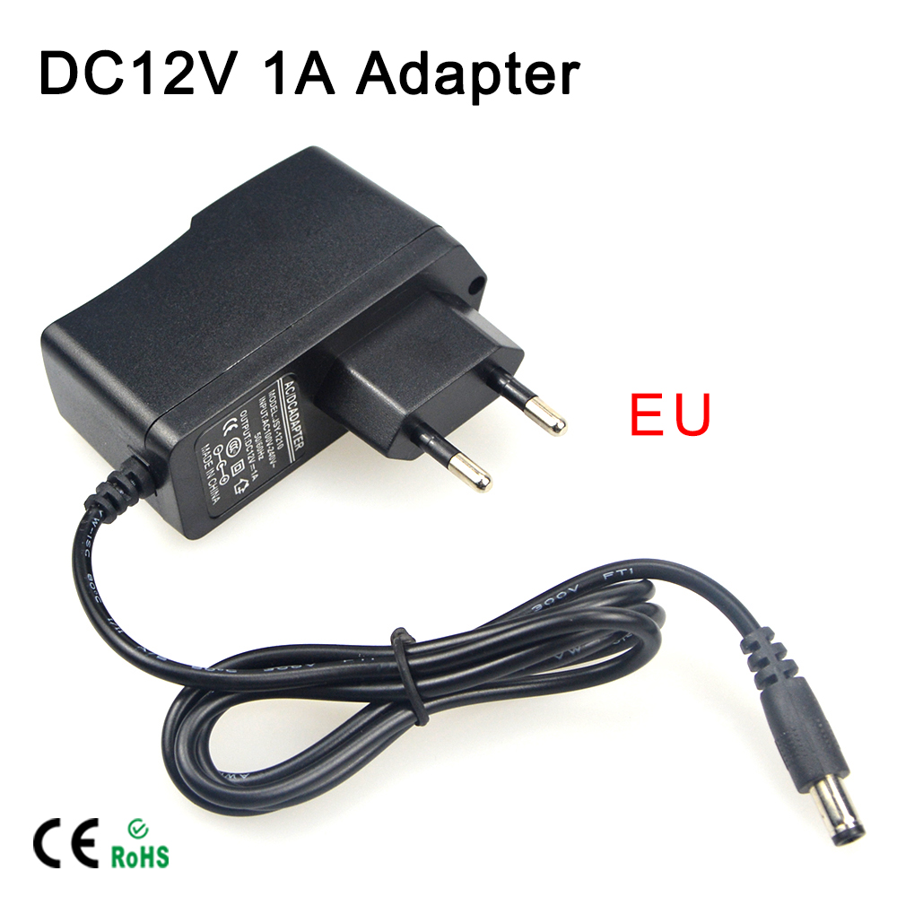 12V Netzteil Transformator mit EU/US Stecker Ladegerät Konverter AC 100-240V zu DC 12V LED Beleuchtung Adapter Treiber 1A 2A 3A 5A 8A