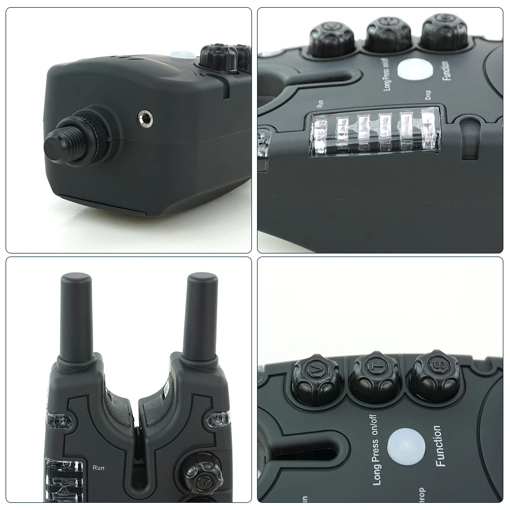 Hirisi เหยื่อตกปลาคาร์พมีไฟ LED ปรับระดับเสียง B150วัดความไวต่อการตกปลา