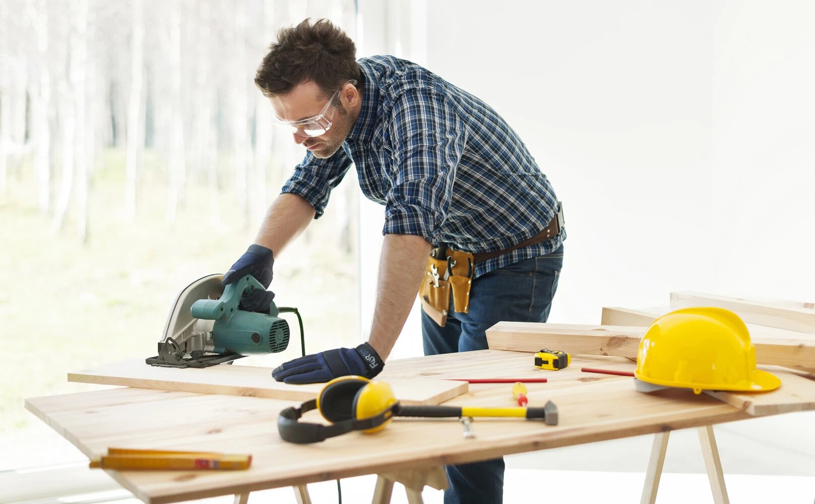 1 Пара Высококачественных Рабочих Перчаток, Совместимых С Сенсорным Экраном