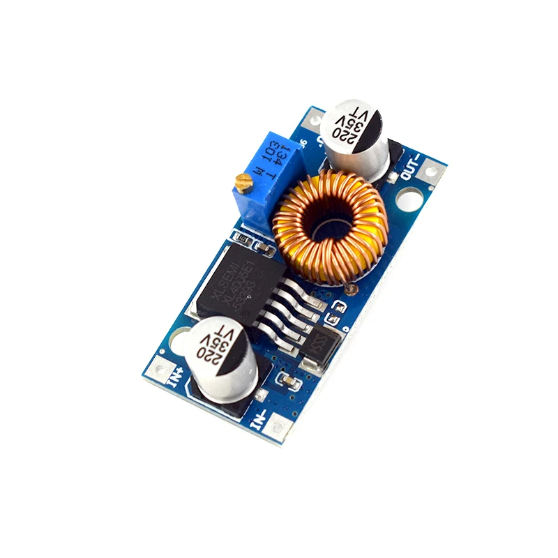 XL4005 DSN5000 Beyond LM2596 DC-DC Max 5A high current adjustable step-down power module High Conversion Efficiency High power