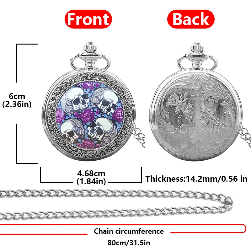 Vintage Bronze Silber Steampunk Clamshell männliche und weibliche Studenten Geschenk Quarz Halskette Kollektion Gedenktaschenuhr