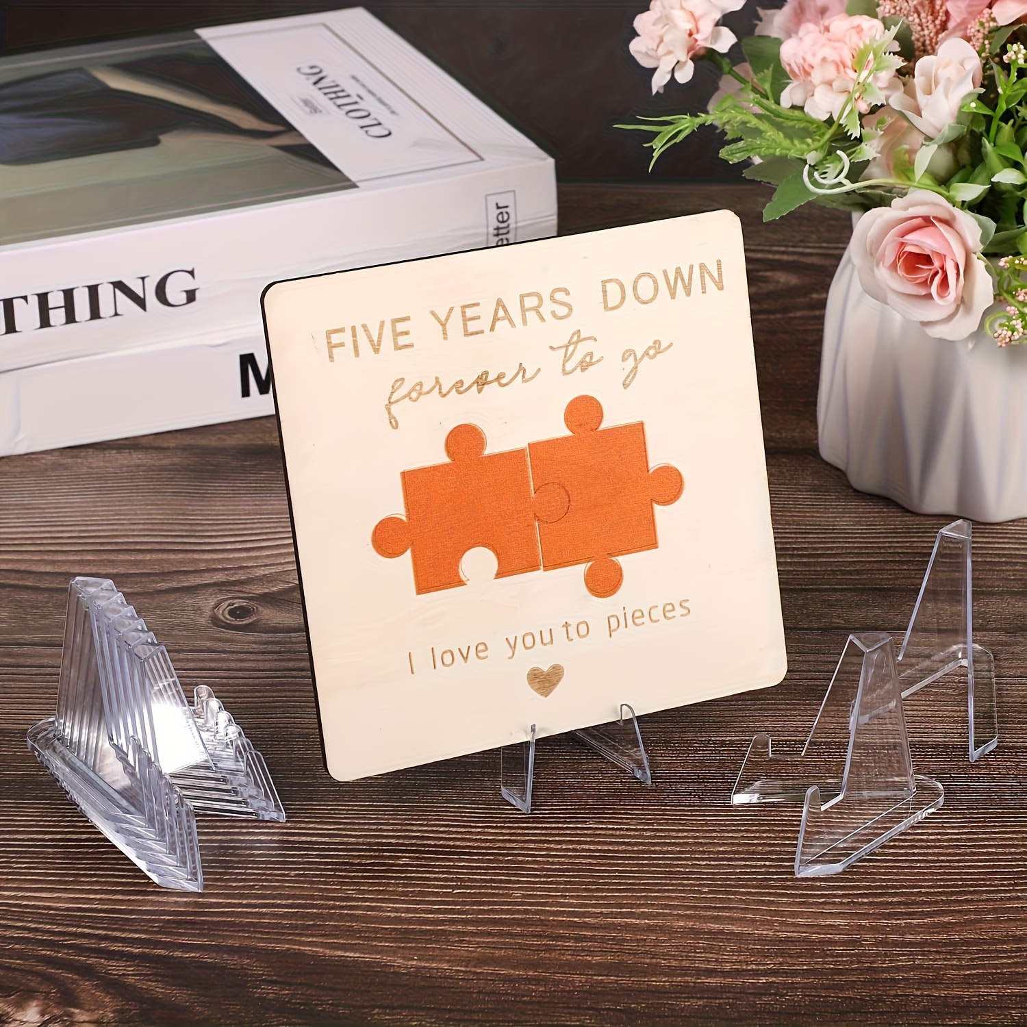 10/20/30pcs Transparent Acrylic Coin Display Stand Trading Card Stand Commemorative Coin Mini Stand Badge Stand Ornament