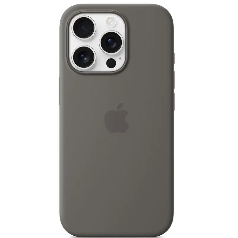 Capa magnética de silicone líquido apple magsafe original para iphone 16 16 pro max, carregamento sem fio, capa protetora completa