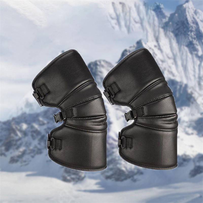 男性と女性のための暖かい膝パッド,寒い脚,関節炎,膝サポート,ランニングプロテクター,新しい,冬,1ペア