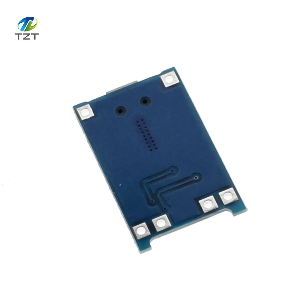 1 Chiếc TZT 5V 1A Loại C USB 18650 Pin Lithium Sạc Ban Sạc Mô Đun + Bảo Vệ Kép chức Năng Tốt