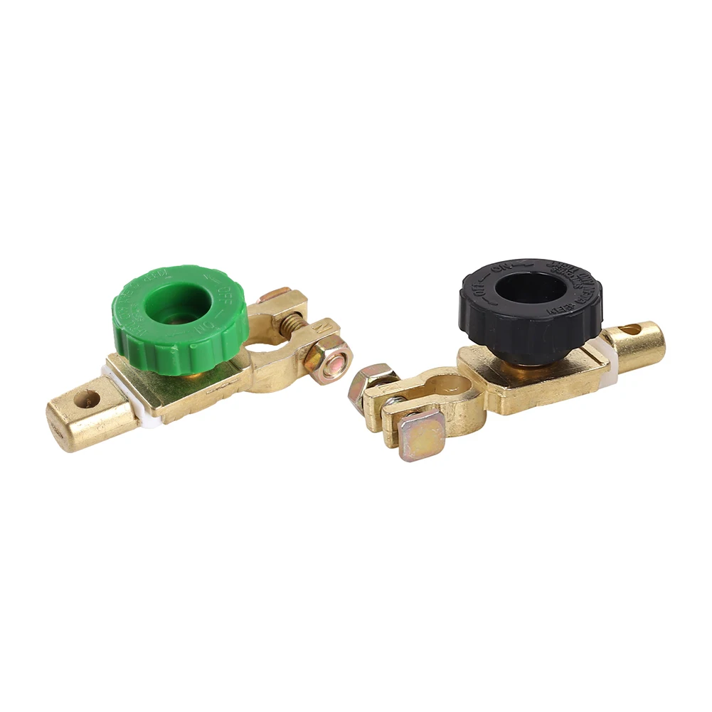 Interruptor de enlace de Terminal de batería, Protector de desconexión de corte rápido de aleación de Zinc, 17MM, accesorios para coche RV