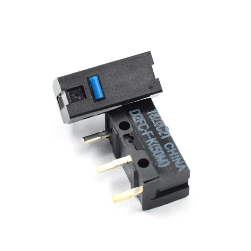 สวิตช์ปุ่มเมาส์ D2FC-F-7N D2FC-F-K(50M) D2FC-F-7N(20M)(OF) D2FC-F-7N(10M)(OF) แผ่น Micro Switch สําหรับสวิตช์เมาส์ Omron
