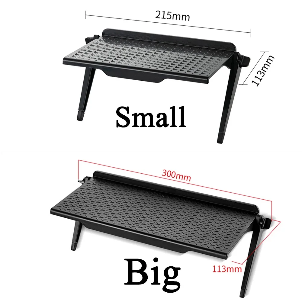 Computer Monitor TV Screen Rack Top Shelf Storage for Office Supplies Decorations Remote Control Organizer Space-saving