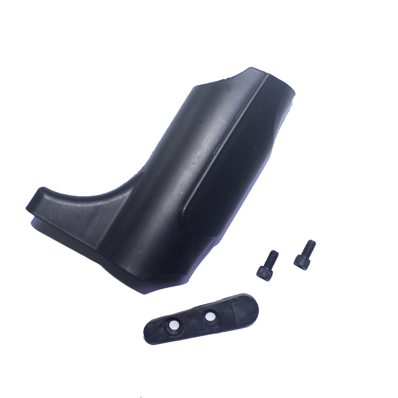 กระบอกพลาสติกป้องกันผ้าคลุมถังน้ำสีดำสำหรับ0.20L/0.35L/0.45L/0.5L แรงดันสูงขวด