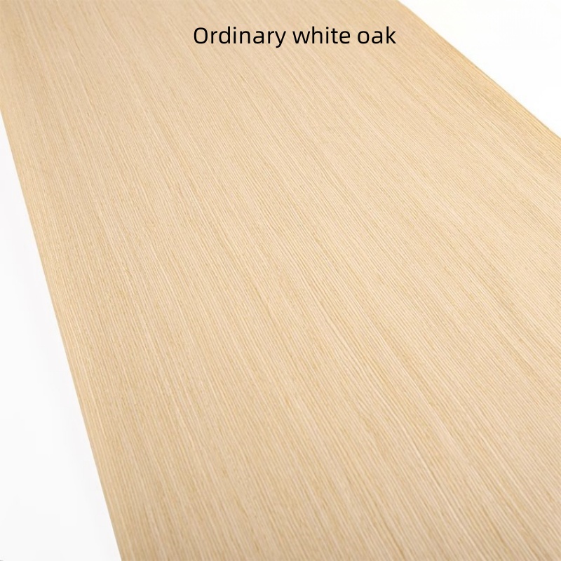 Plaques pour portes en bois, 58x250cmT0.2mm, placage de chêne blanc, meubles, rénovation de bureau, Surface décorative