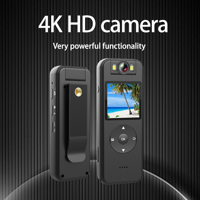 2024NEW CS09 HD 2K Kamera Drahtlose WiFi Hotspot Strafverfolgung Recorder Motorrad Reiten Recorder Mini Sport Kamera