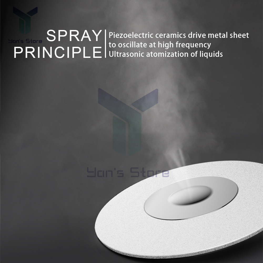 20mm Fogger Mist Maker Ultrasonic Atomization Film Plate Ultrasonic Atomizer Humidifier Accessories Rubber Gasket Repair Parts