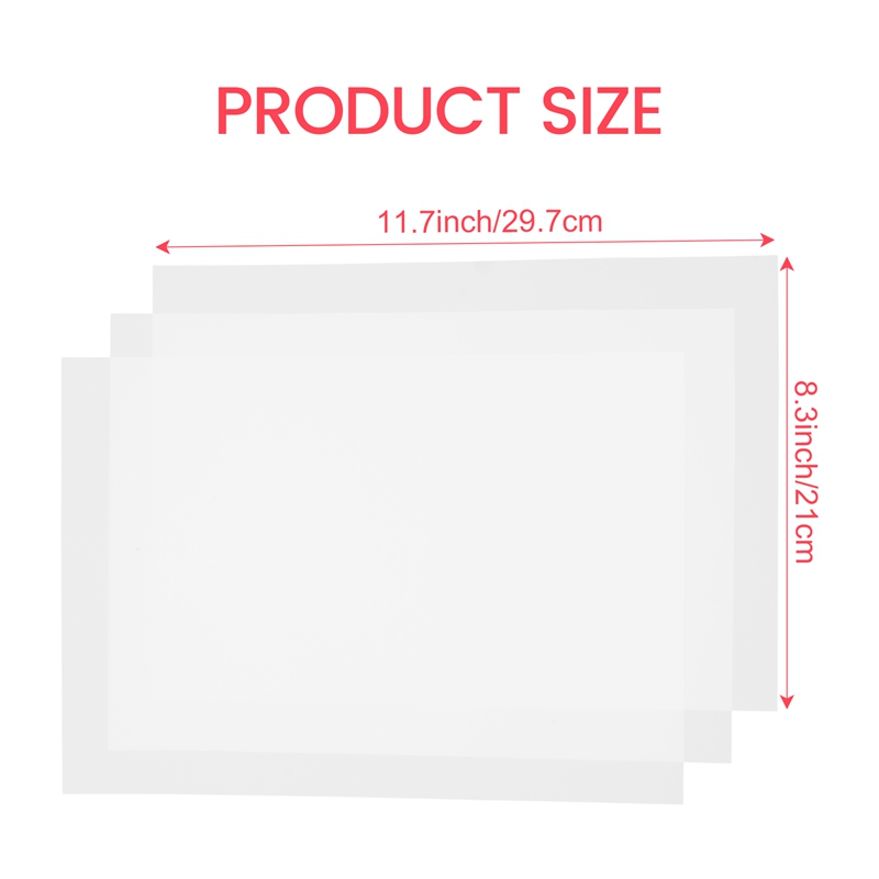 Dtfペット熱転写紙、転写フィルム、100枚、a4、DIY、Tシャツに直接、ソックス、バッグ8.3 "x 11.7"