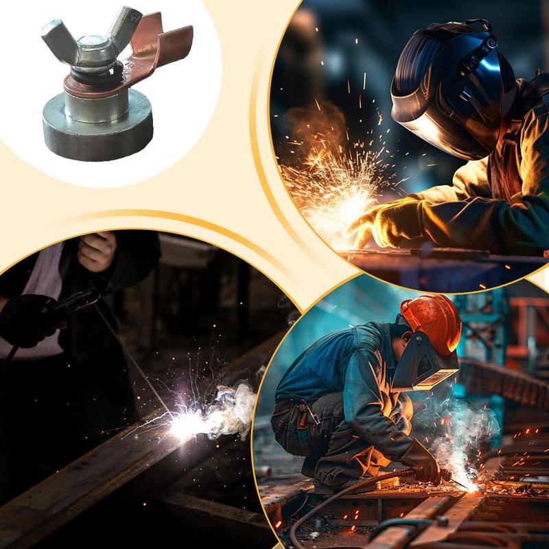 Braçadeira magnética do apoio da soldadura, aperto forte, liberação rápida, montagem