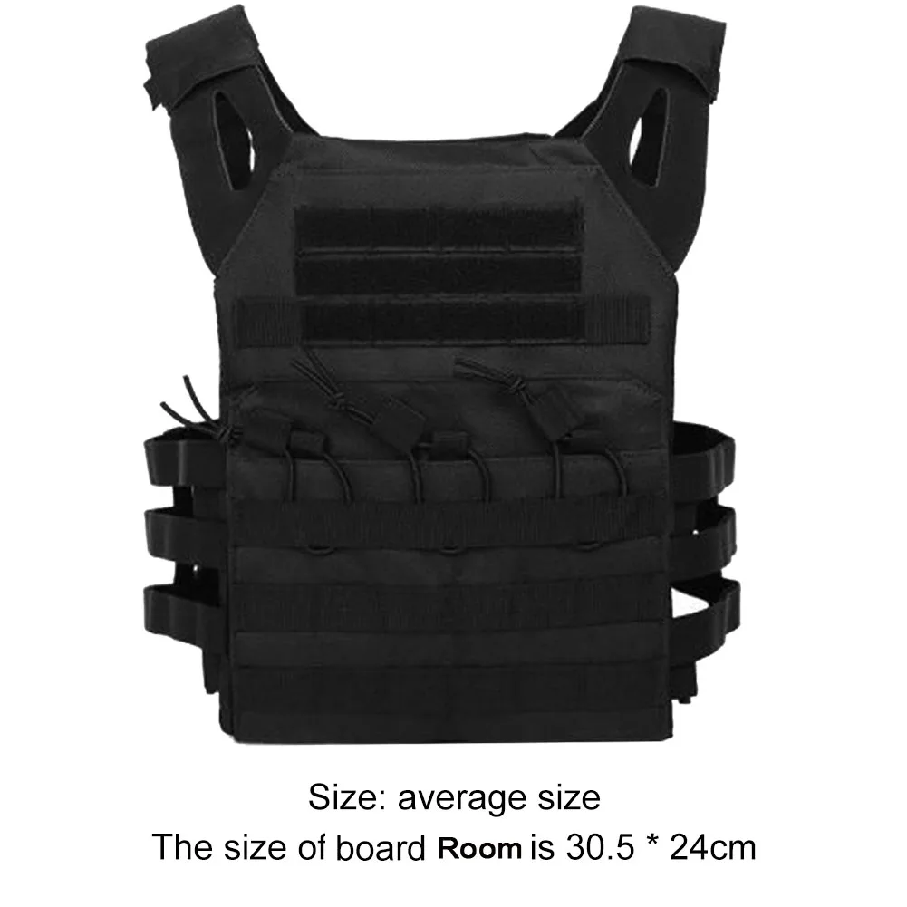 Tactisch Vest Waterdicht Outdoor Body Armor Lichtgewicht JPC Molle Plate Carrier Jachtvest CS Game Jungle Beveiligingsapparatuur