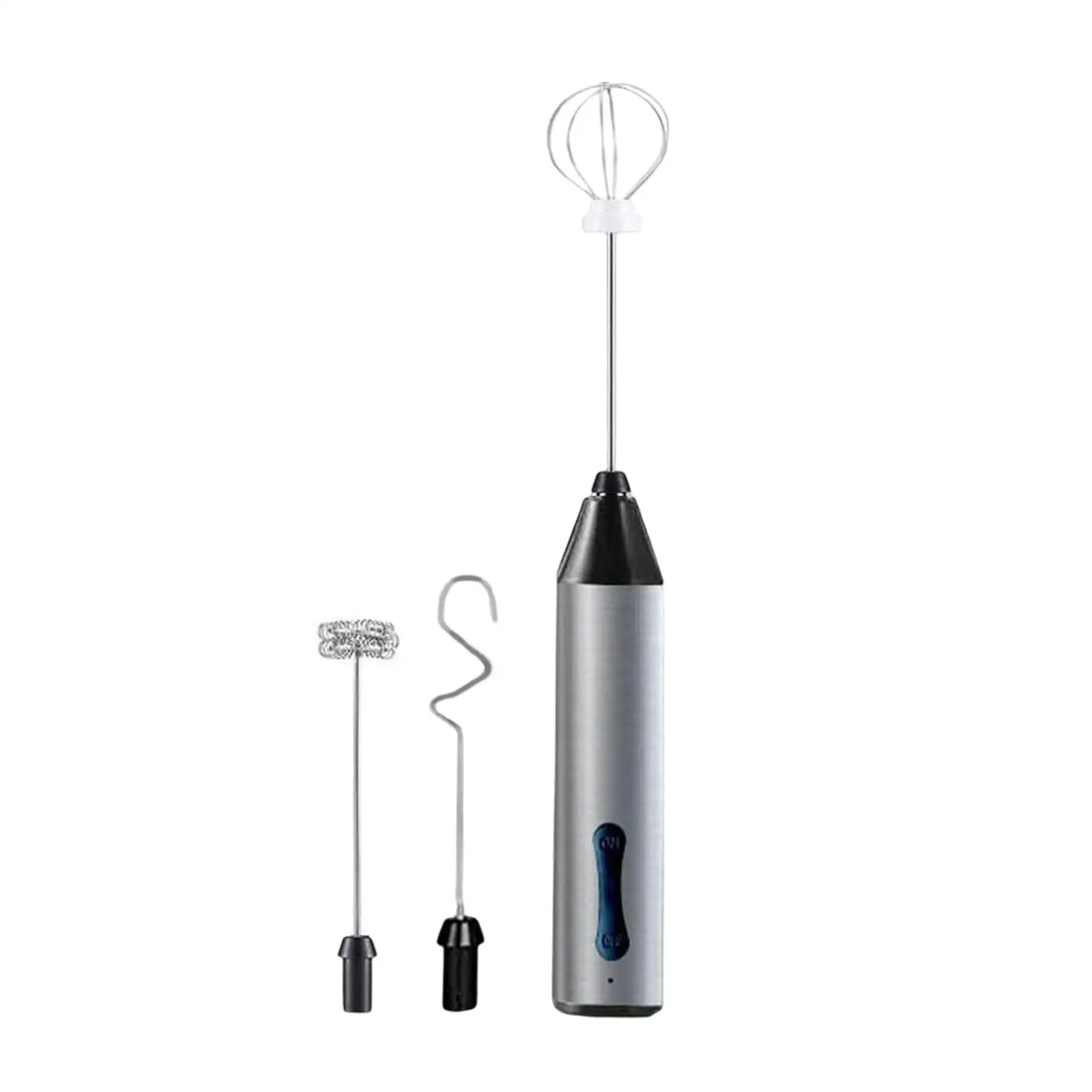 Di Động Bọt Sữa Trứng Be USB C Sạc 2 Tốc Độ Với 3 Pha Đầu Đánh Trứng Trộn Xay Sinh Tố Cho Trứng Latte matcha