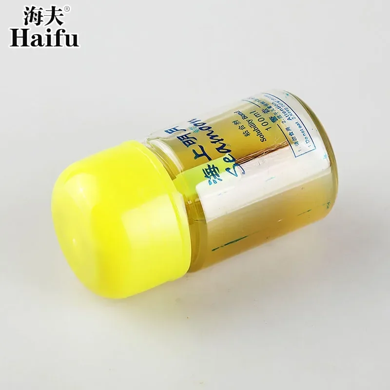 Haifu Sea Moon Tennis de Table Booster de Performance National Jaune Noir Blanc Ping-Pong Solubilité Bond Oil COV Tune 120ml