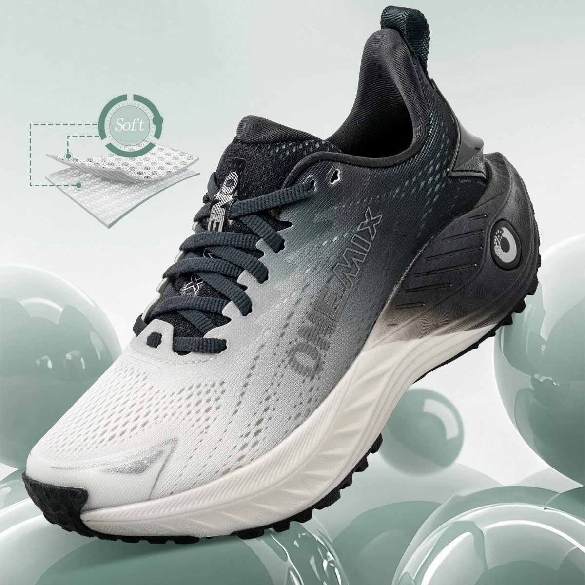 Onemix tênis de corrida casual respirável verão sapatos de corrida dos homens leves sapatos de ginásio ao ar livre masculino almofada sapatos esportivos