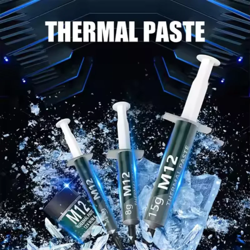 EP Thermal Paste Performance Thermal Conductive Grease Paste 12.4 W/MK 1/4/8/15/30g For Game PC PS5 CPU GPU Cooling