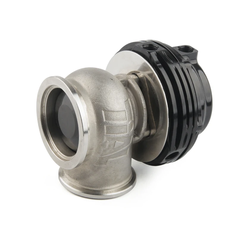 Refrigerador de água 44mm Wastegate Turbo externo com flange Hardware MV-R refrigerado a água com logotipo vermelho azul preto