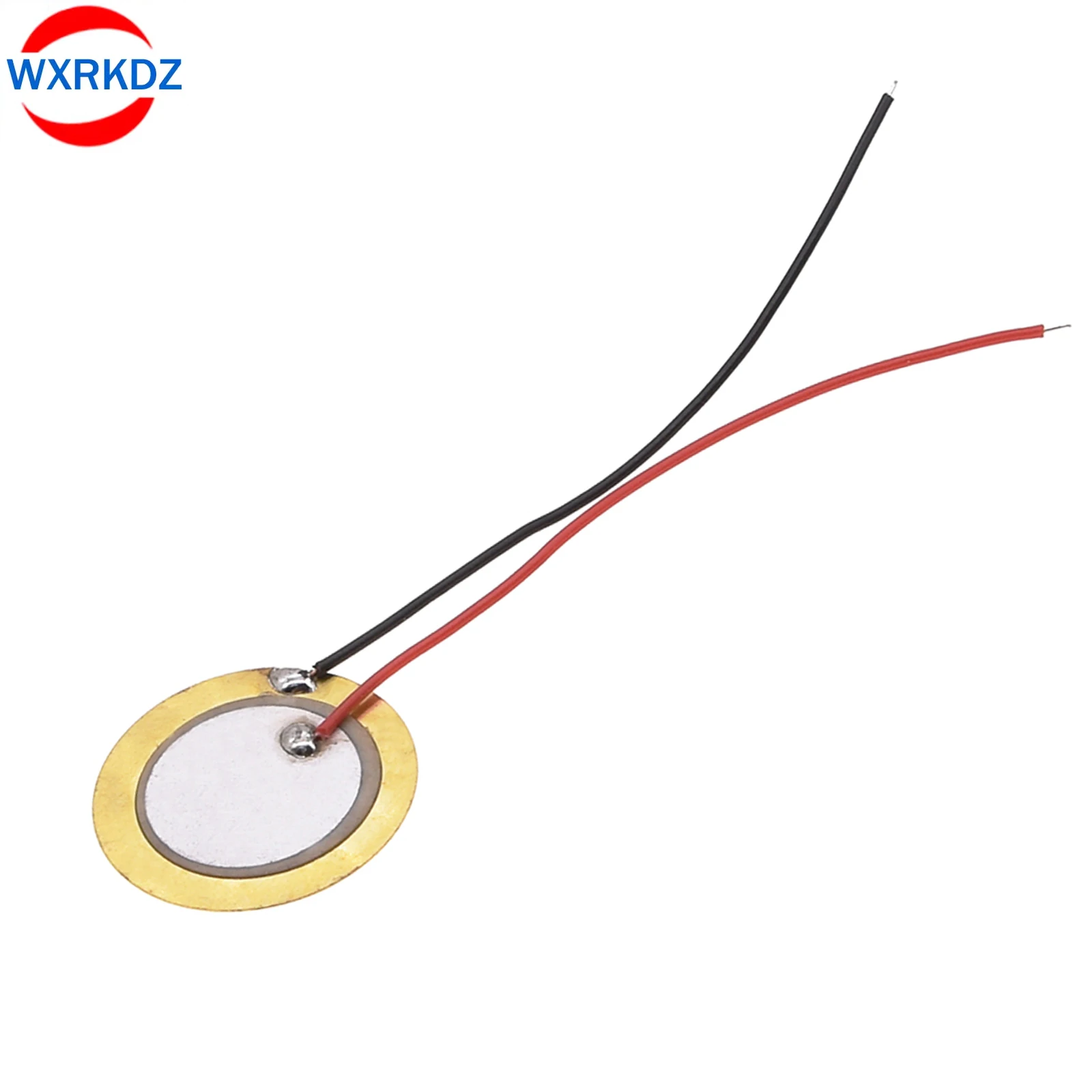 20 pcs Piezoelectric Piezo Ceramic Wafer Plate Sounder Sensor Dia 12MM/15MM/18MM/20MM/27MM/35MM/50MM For Buzzer Loudspeaker