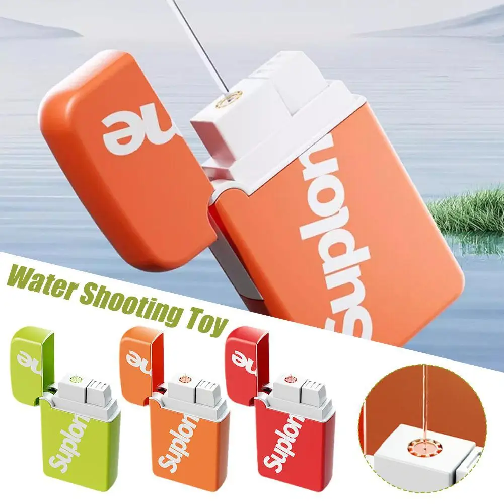 New Funny Lighter Water Gun Gadgets Halloween Trick Or Treat Prank Children's Stress Relief Toys Summer Water Gun Toys