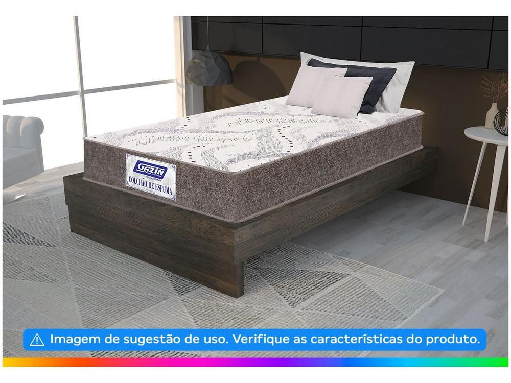 Colchão Solteiro Gazin de Espuma D20 12x78x188