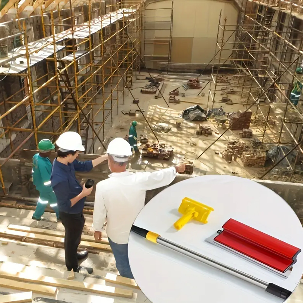 Espátula suave para drywall, 25/40cm, lâmina de parede, acabamento de pintura em spray, ferramenta de construção de massa flexível com biela, ferramenta de parede