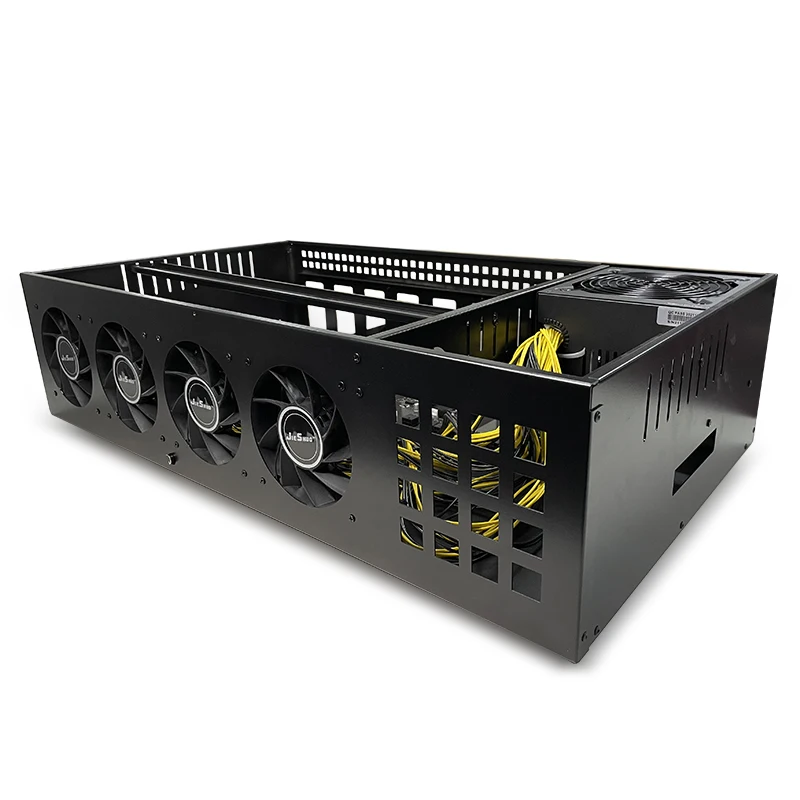 8 componentes del chasis de la plataforma de la tarjeta gráfica con disco duro de suministro para computadora de servidor Nuevo hardware para computadora Gpu