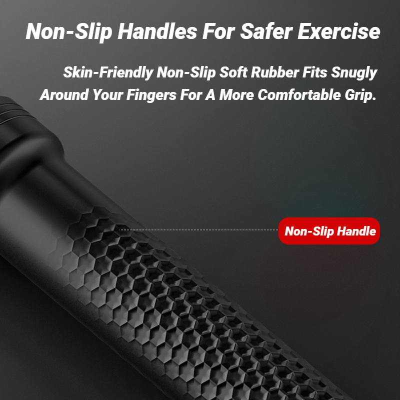 Strength Training Bar Ergonomic Fitness Grip Biceps Triceps Strengthener Spring Arm Expander Muscle Trainer Stainless Steel