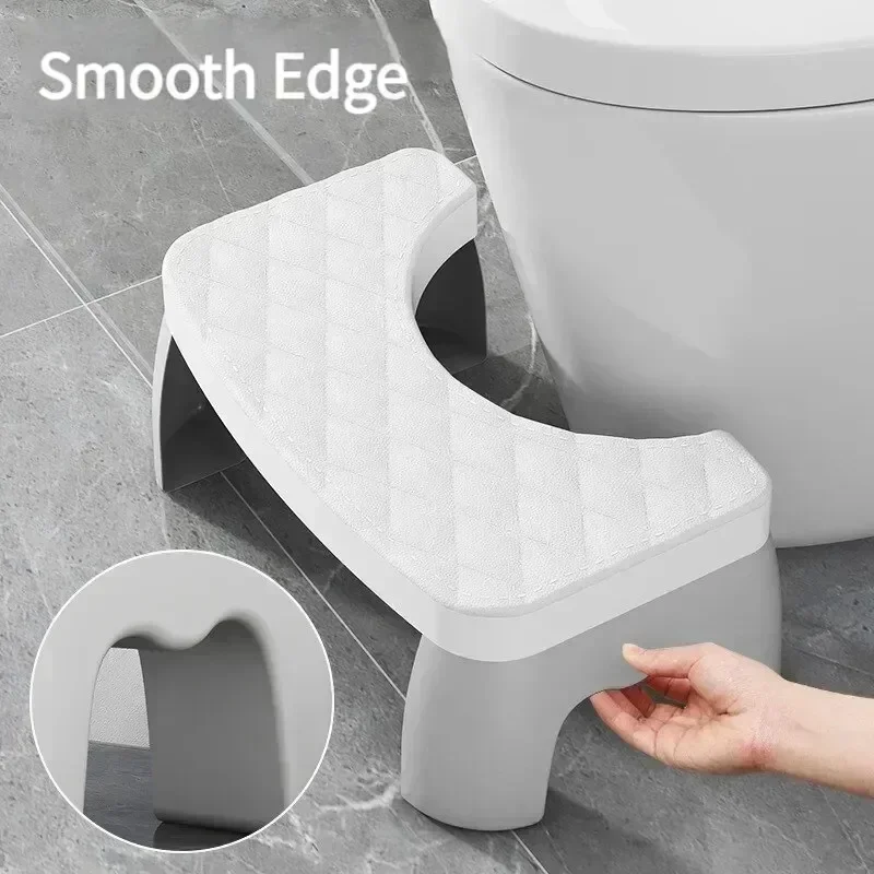 Anti-SLIP สตูลห้องน้ํา Squatting สตูลเท้า,Non-Skid สตูลสําหรับผู้ใหญ่เด็กผู้สูงอายุการตั้งครรภ์, ห้องน้ํา Squat ไม่เต็มเต็งสตูล