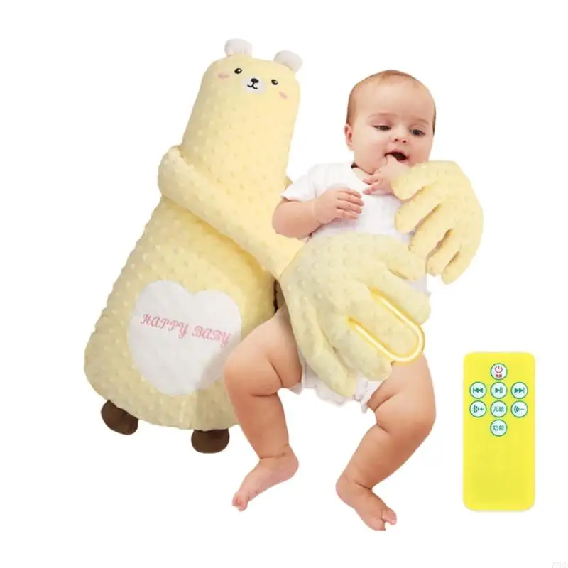 77HD Vùng trẻ sơ sinh ấm cúng Người bạn đồng hành Đồ chơi Búp bê tay với.