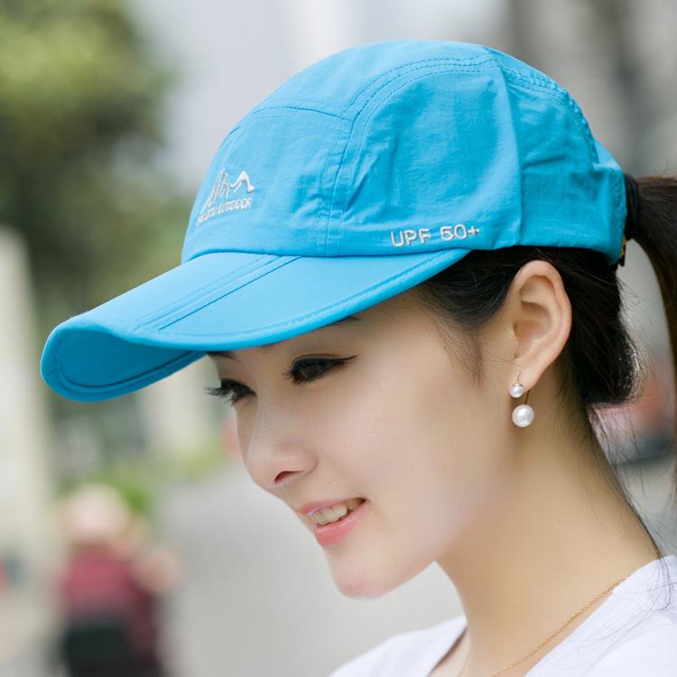 Men's Baseball Caps Summer Outdoor Sports Quick Dry Hat Sun Protection Yangyang Duckbill Cap Mountain Climbing Foldable Hats