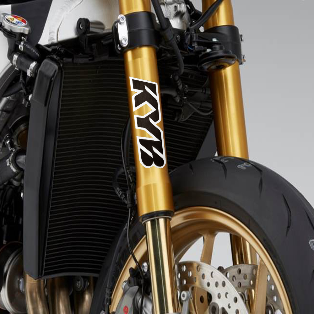 For Yamaha Honda Suzuki Kawasaki Ducati Motorcycle Fork KYB Wp Suspension Shock Sticker Reflective Motorcycle Accessories Decal