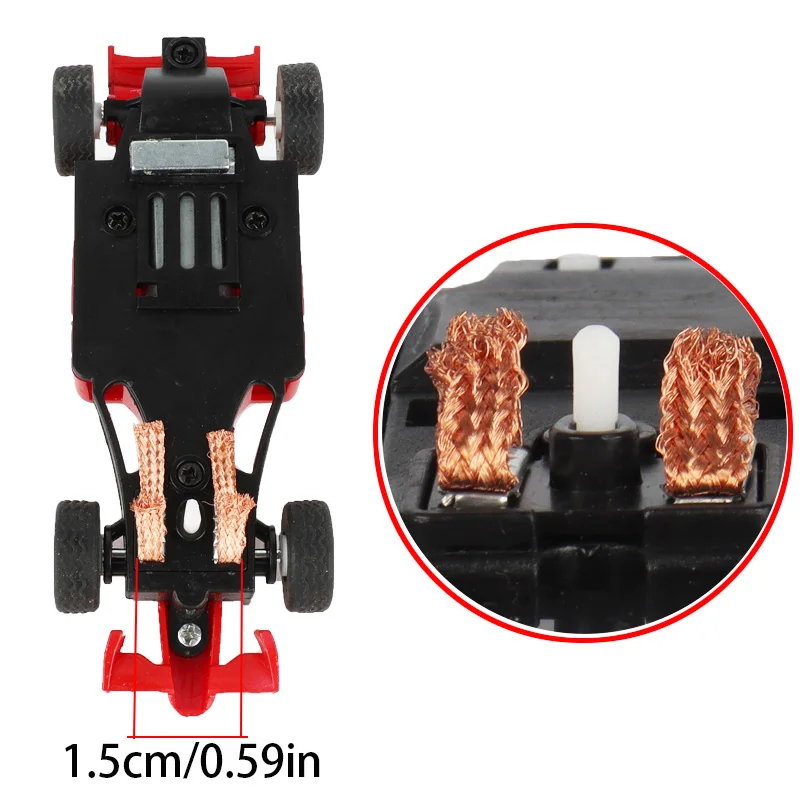RC 鉄道 Car1:43 アクセサリーおもちゃ電気レーストラック車両ダブルバトルスピードウェイプロフェッショナルスロットカーサーキットレーシングギフト