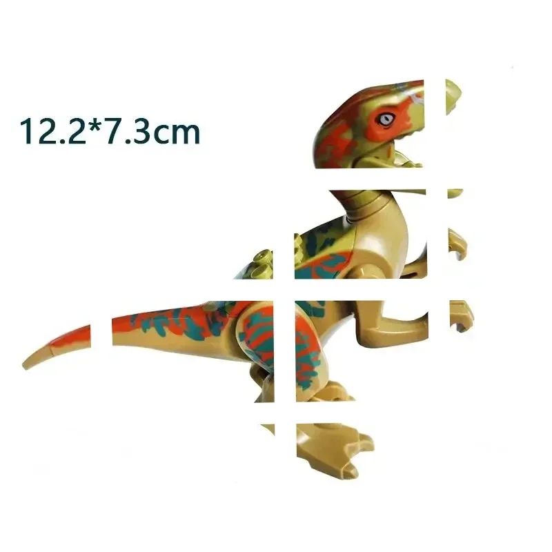 Obtenga sus grandes bloques de construcción de dinosaurios - Juguete Moc - Regalos para Navidad/Halloween/Jorno de Acción de Gracias