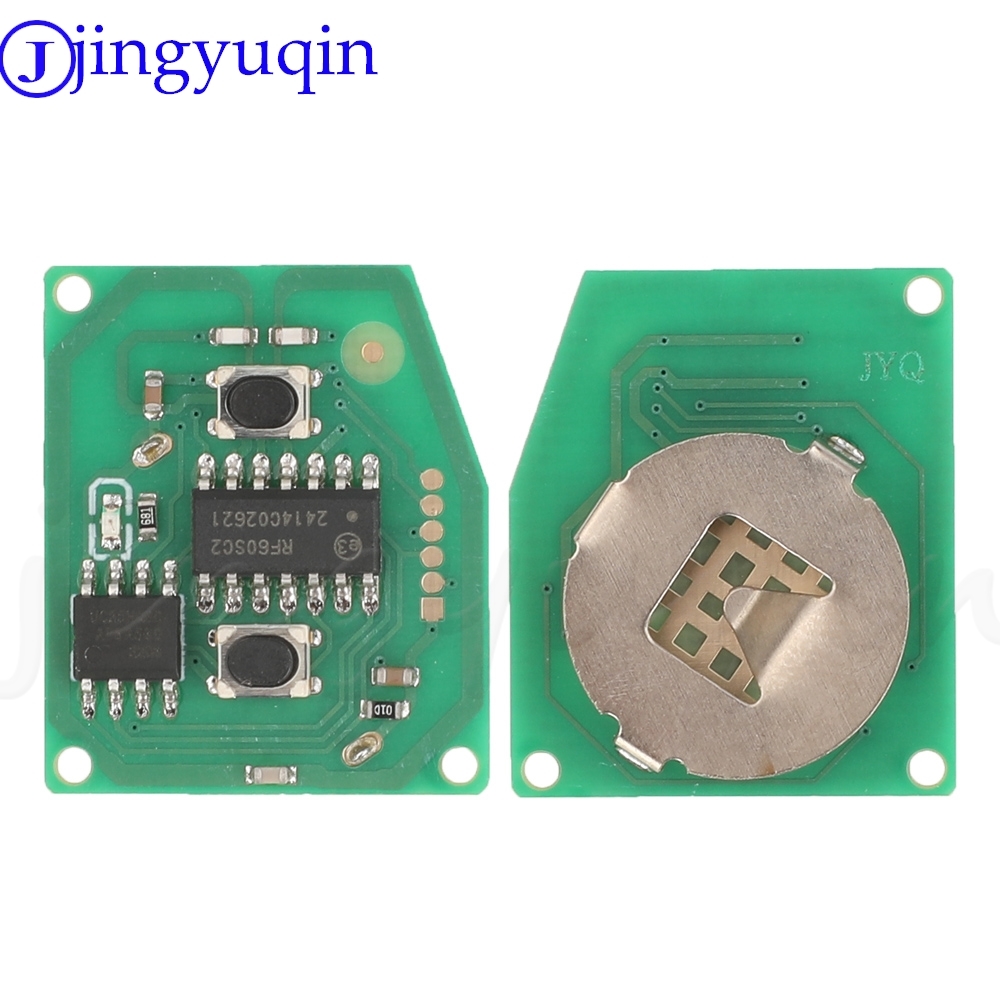 Jingyuqin 433 МГц ID48 чип 2 кнопки дистанционный вход без ключа автомобильный ключ для VW Fox 2006-2008 Citi Golf 2003 4Z 0959753 C Aoto Fob Control