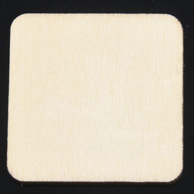 50 Diy Square Decorative Wood Slices