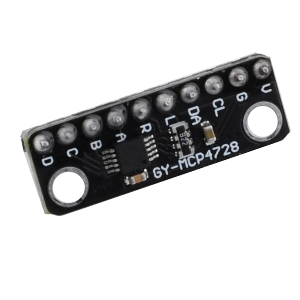 MCP4728 12 Bit Quad Digital to Analog Converter I2C Interface Low Power GY-MCP4728 with EEPROM Memory DAC Breakout Sensor Module